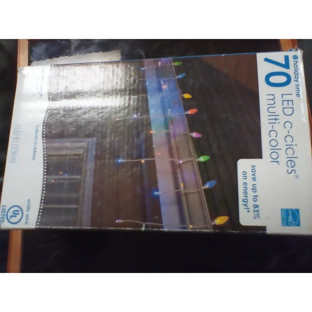 Holiday Time Multi-color LED C-cicles
